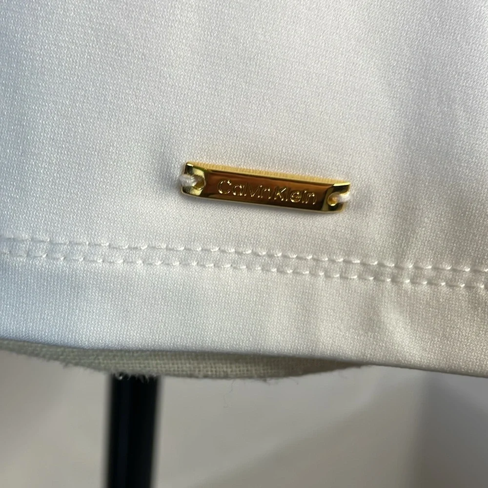 Calvin Klein tank top blouse size small black/white - Picture 5 of 7